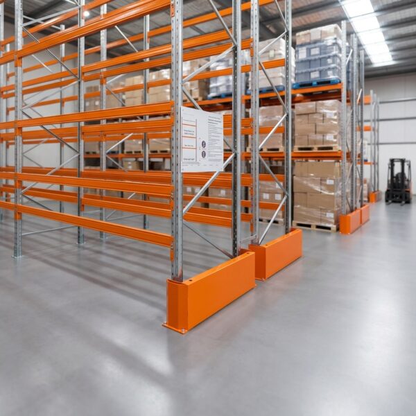 End Row Wrap Barriers | Western Pallet Racking