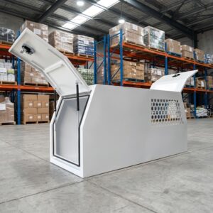 1770x800mm Aluminium Half Dog Box