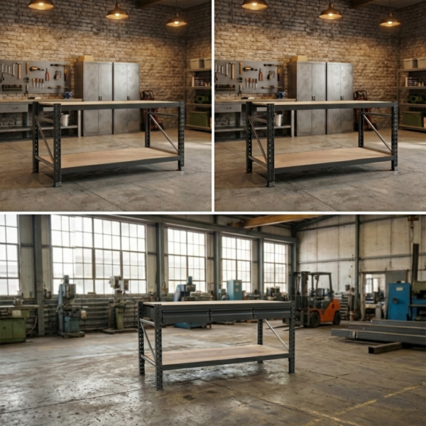 2 Tier Mediumspan Workbench | Western Pallet Racking