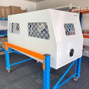 1770x800mm Aluminium Half Dog Box