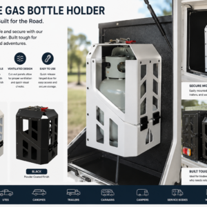 Lockable Gas Bottle Holder