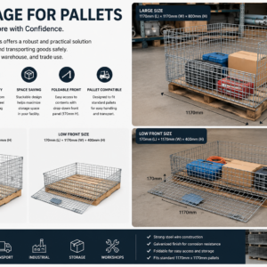 Wire Cage for Pallets