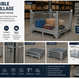 Collapsible Mesh Stillage